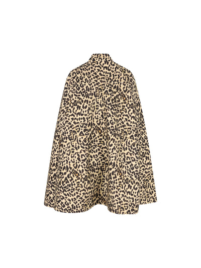 Cappa in Panno Stampa Animalier con Bottoni Gioiello 7B3CG4Q09G7 AN2 VALENTINO GARAVANI