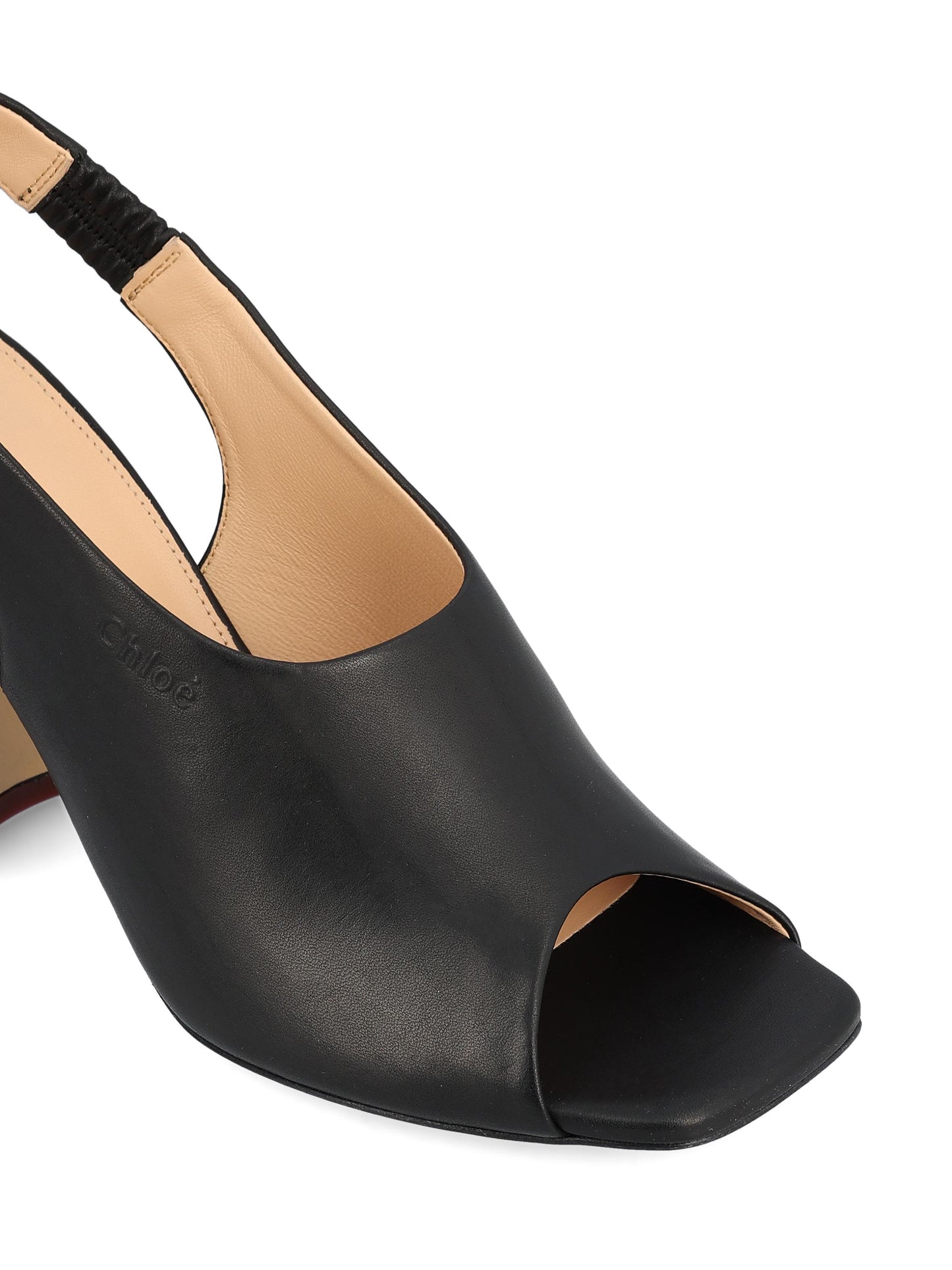 Sandali realizzati in pelle di vitello. CHC25A11GLT 001 CHLOE'