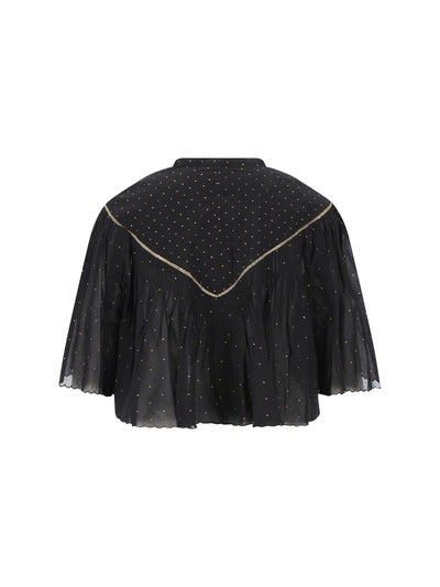 Top realizzato in cotone. 26PHT0806FA-D1J03E 01BK ISABEL MARANT