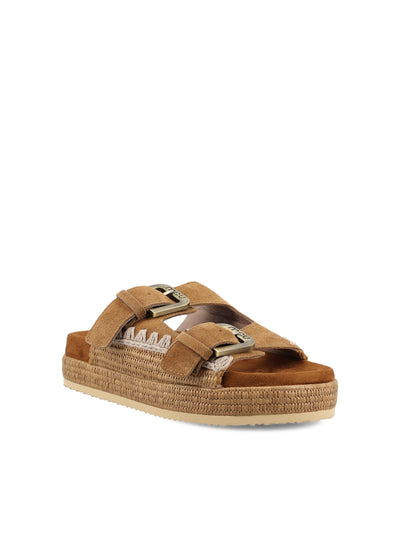 Sandali realizzati in pelle scamosciata. SW451014A COG MOU