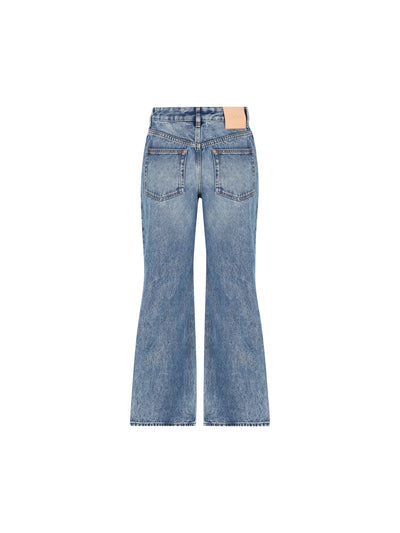 Pantaloni in denim di cotone. S616Y11X51 5720 LOEWE - PAULA'S IBIZA