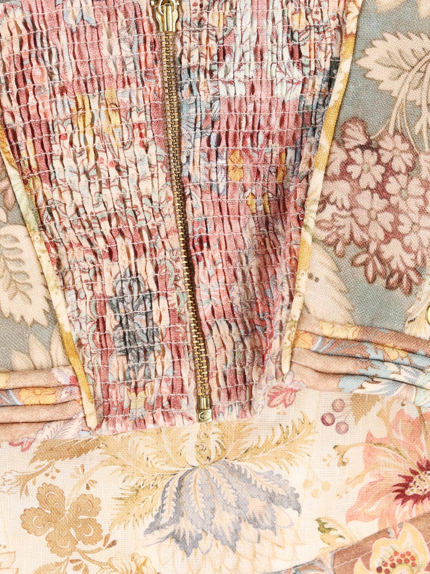 Bustier realizzato in lino. 6849TC261 SPLIFLO ZIMMERMANN