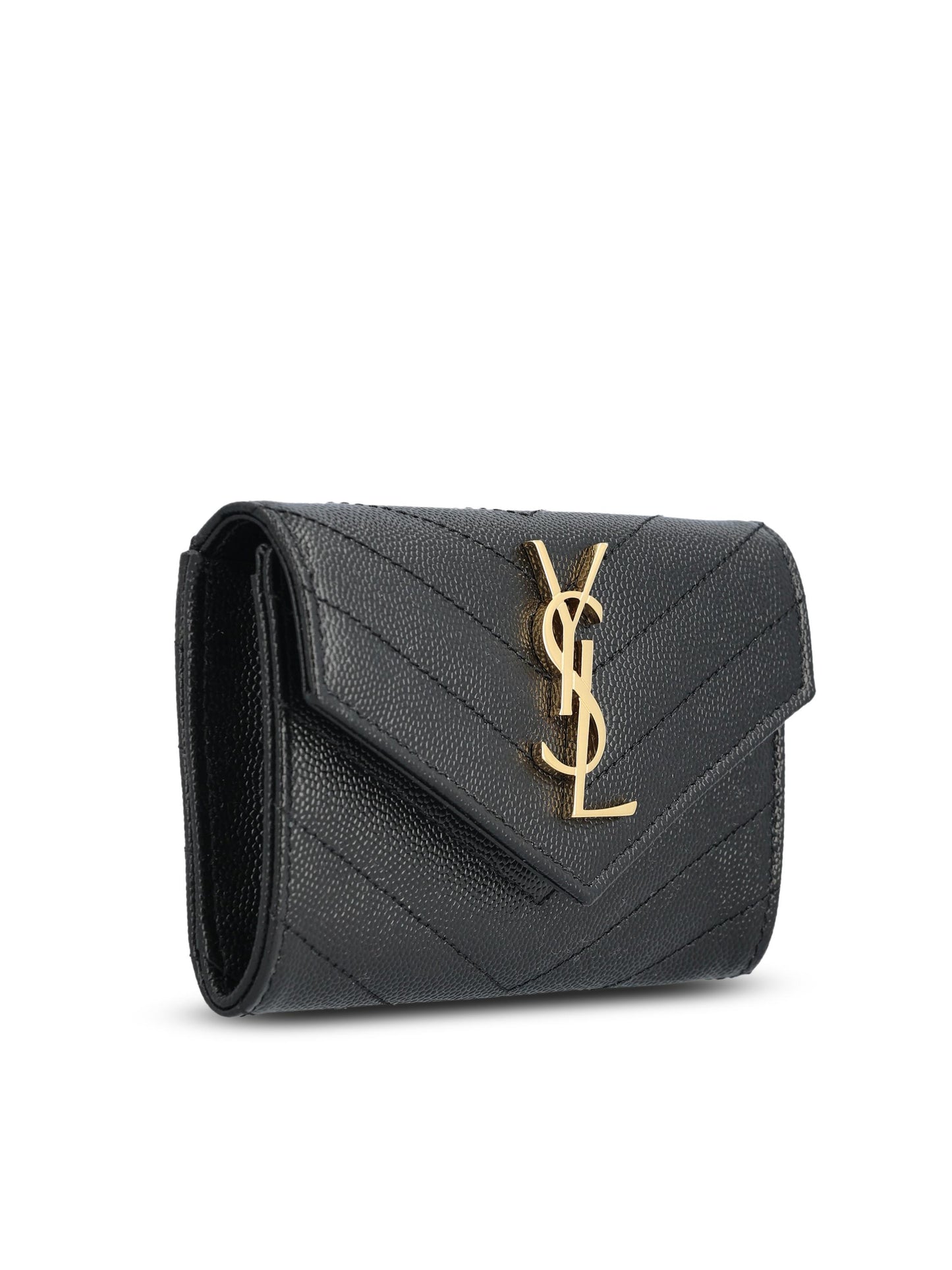 Portafoglio realizzato in pelle. 414404 BOW011000 SAINT LAURENT