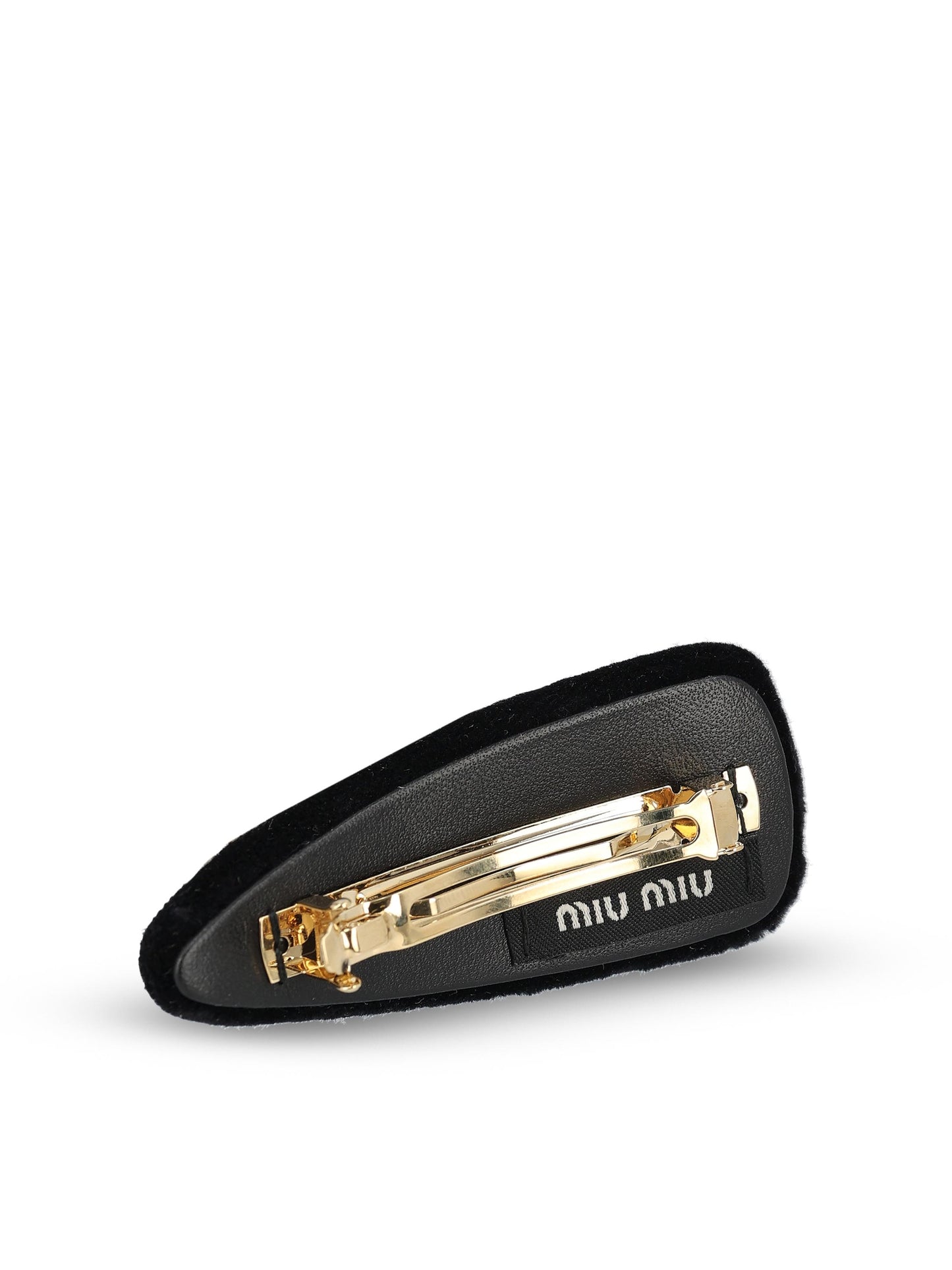 Fermaglio realizzato in velluto 5IF092 068F0002 MIU MIU