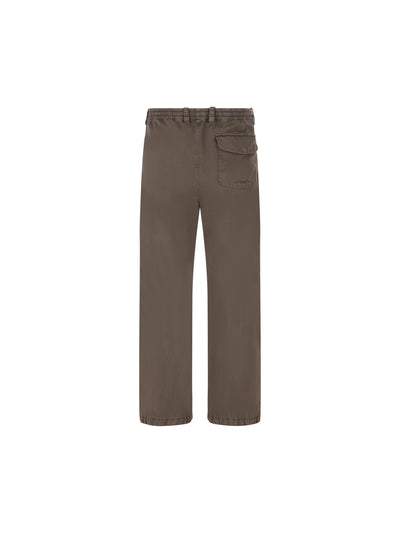 Pantaloni Co/Ny in gabardine tinto in capo 19MMPA006A 000012G922 MASSIMO OSTI STUDIO