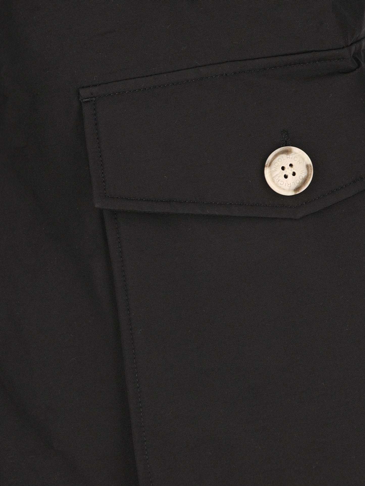 Parka in tessuto Ramar Cloth. CFWOOU0482MRUT0001 BLK WOOLRICH