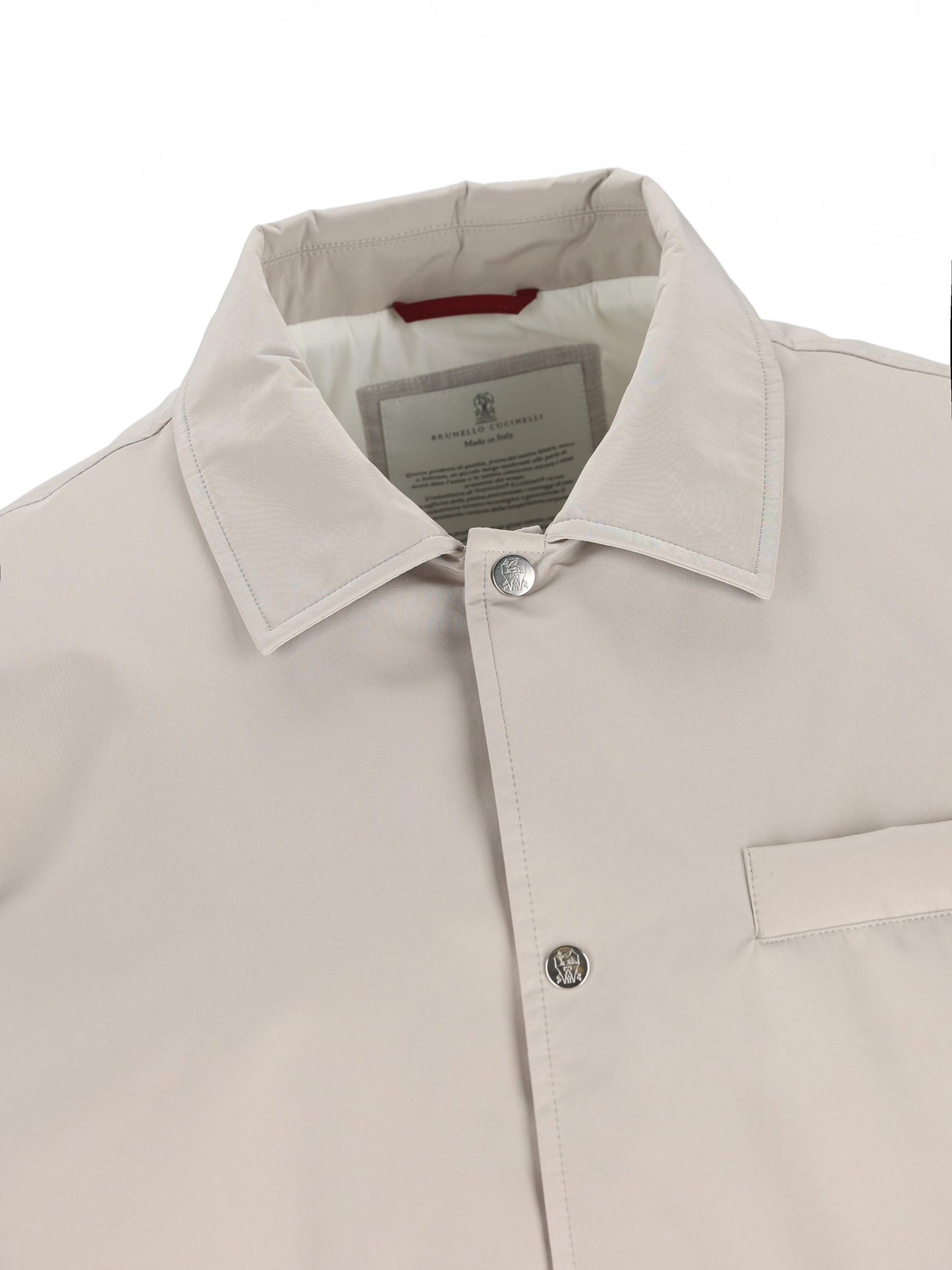 Giubbino realizzato in poliestere e poliammide. MM4796465 CJM82 BRUNELLO CUCINELLI