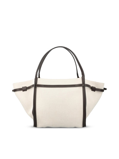 Borsa realizzata in canvas e pelle. XBWTIMAT300U6J 043X TOD'S