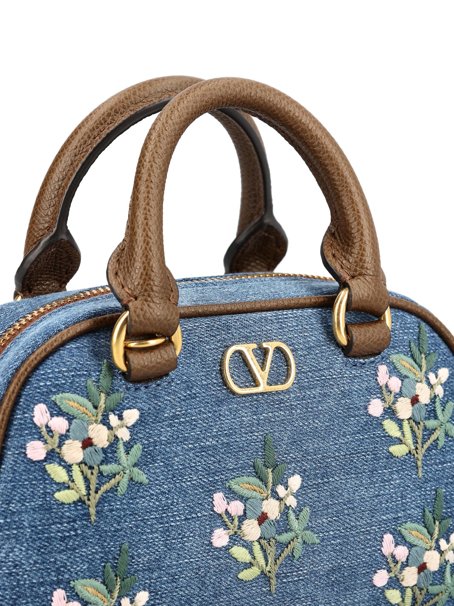 Mini bauletto in denim. 8W0P0AX7MDU AXM VALENTINO GARAVANI