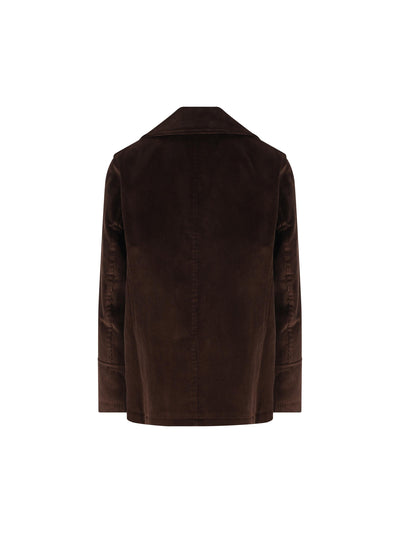 Cappotto realizzato in velluto. 50094BIS 9626829 SEALUP