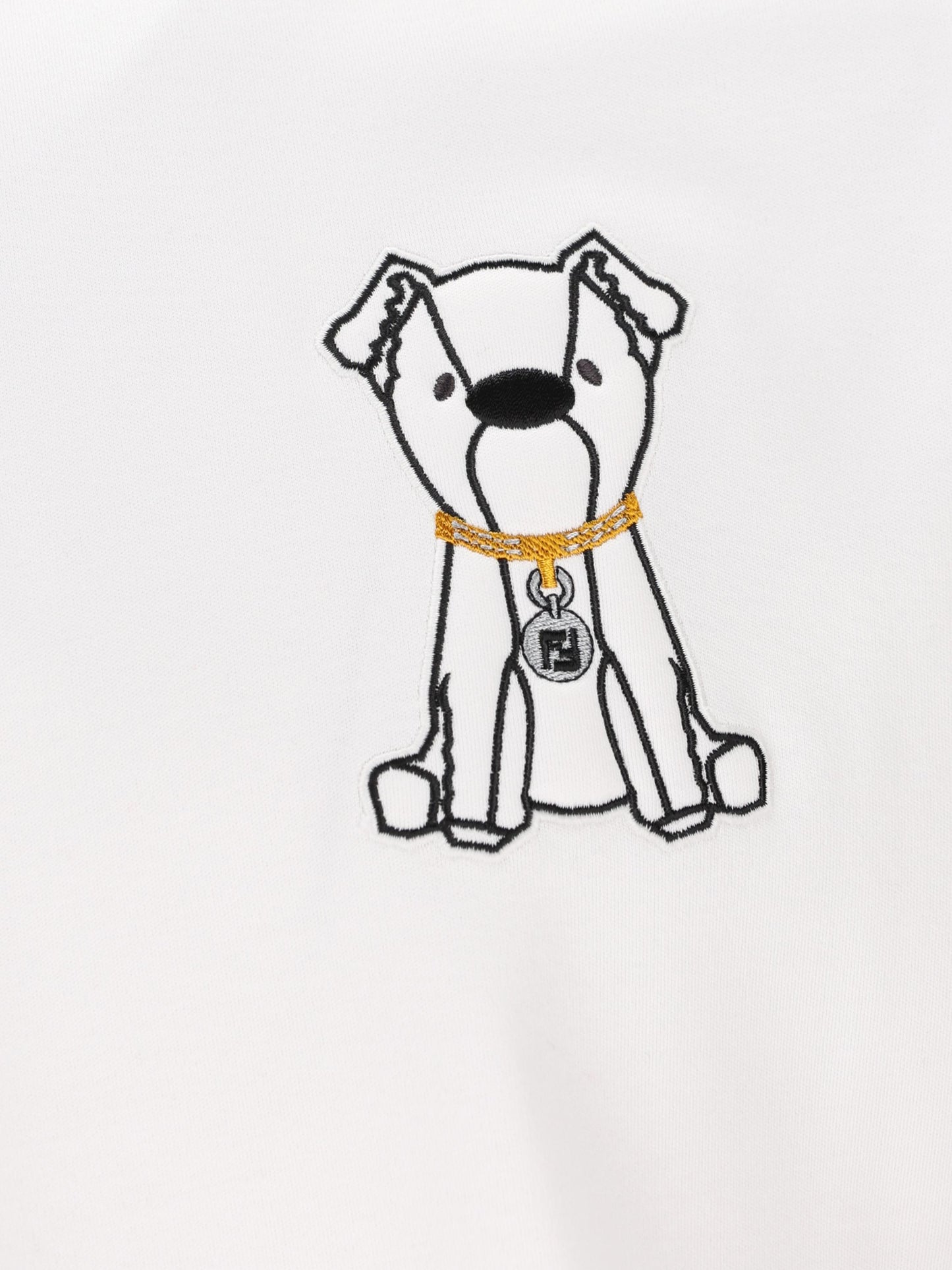 T-Shirt realizzata in cotone. FY0936 AW0NF0QA0 FENDI