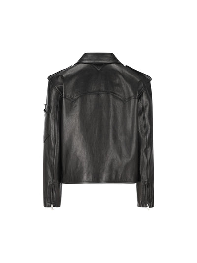 Giacca realizzata in pelle di capra. 58A207 11KDF0002 PRADA