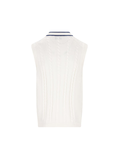 Gilet realizzato in cotone. M28707917T CGE43 BRUNELLO CUCINELLI