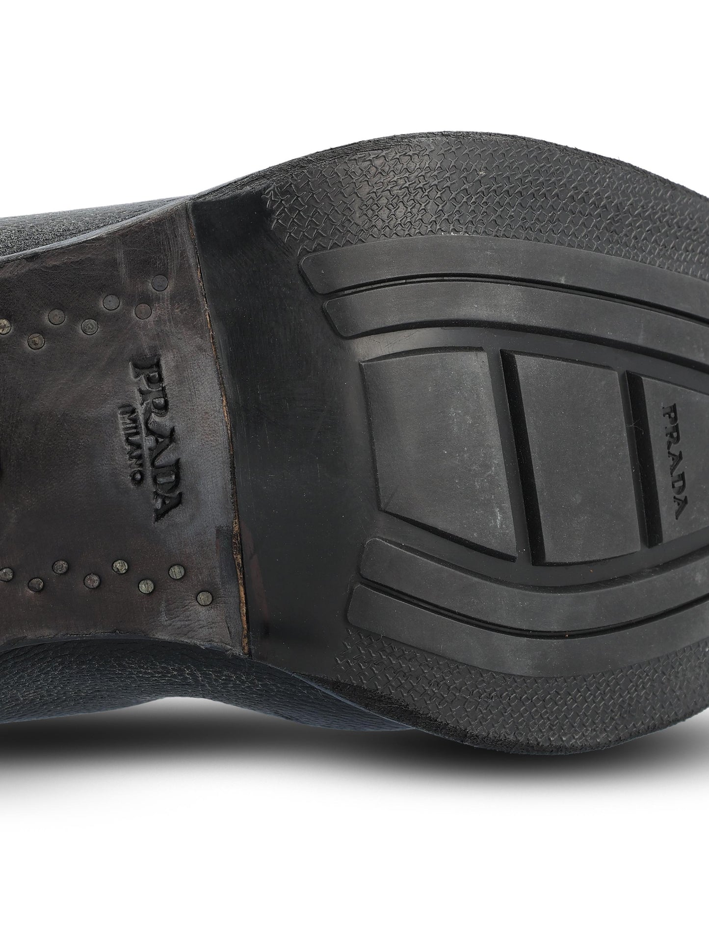 Stivali in pelle di vitello. 2WE002 MJ0F0002 PRADA