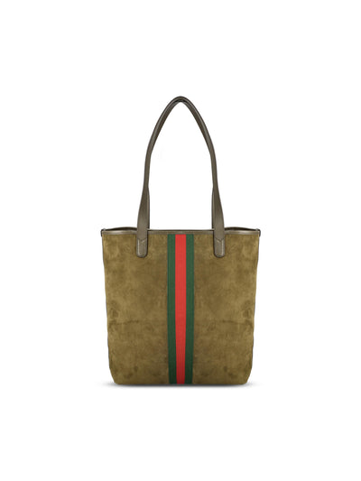 Borsa Shopping Ophidia media in pelle scamosciata 834465 AAE1D3055 GUCCI