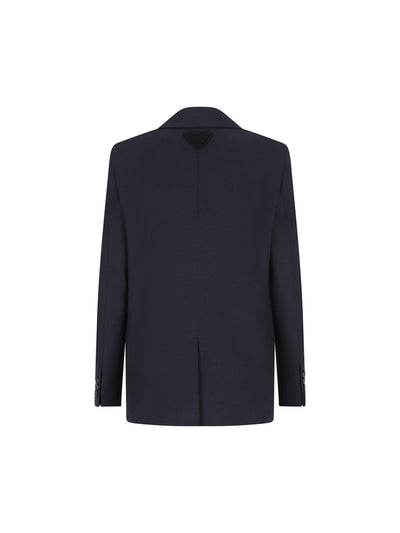 Blazer realizzato in lana vergine. P570P 17VZF0008 PRADA