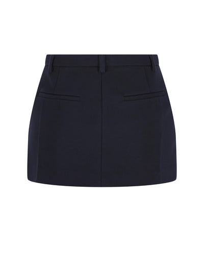Minigonna realizzata in viscosa. MG2573 18FQF0008 MIU MIU