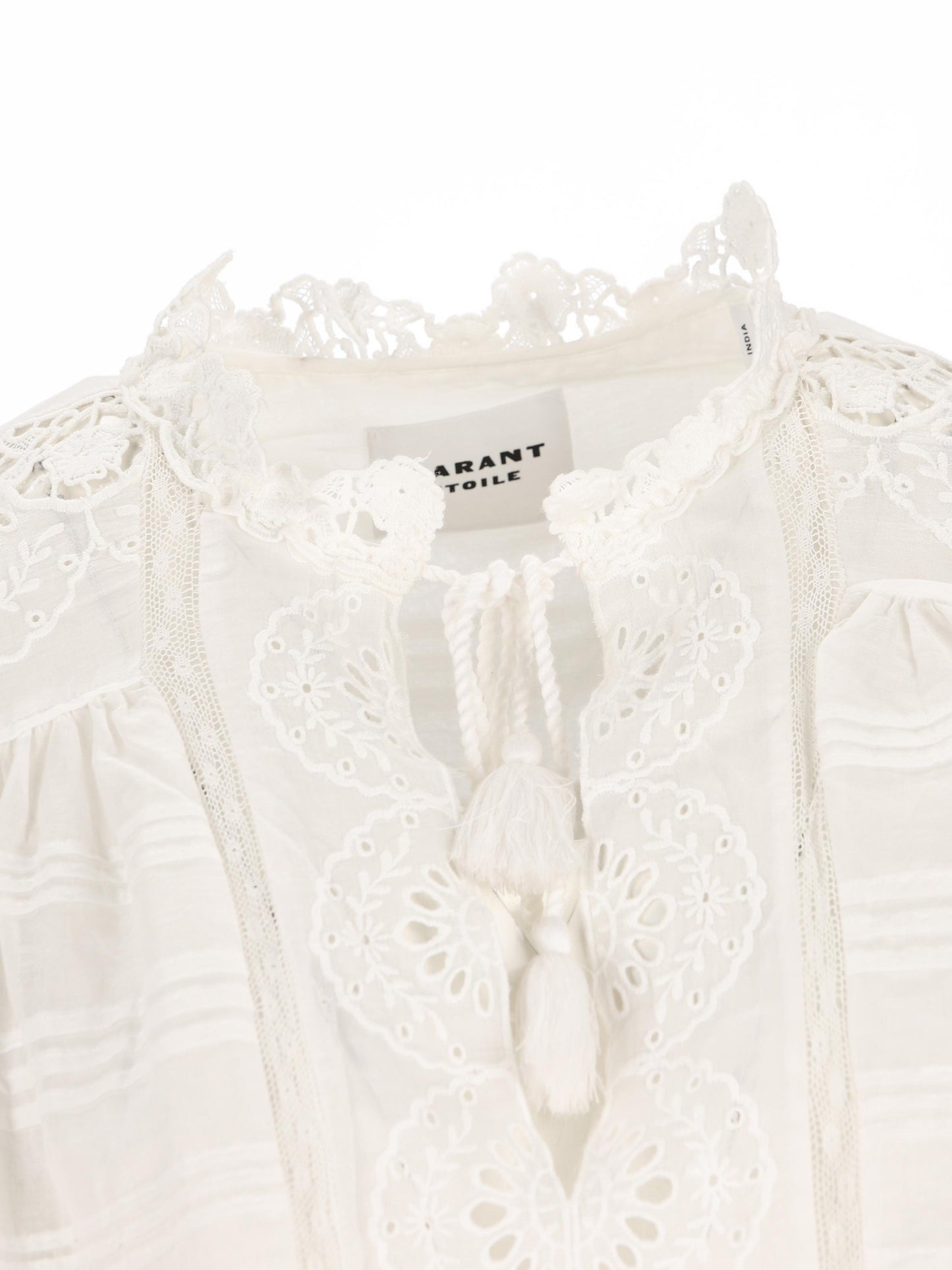 Abito realizzato in cotone. 26PRO0952FA-D1J05E 20WH ISABEL MARANT