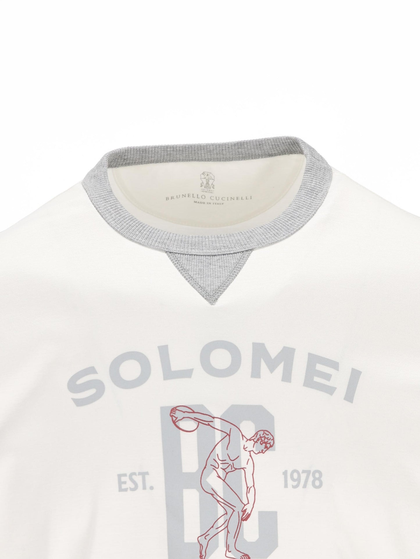 T-shirt realizzata in cotone. M0B131001G CFR27 BRUNELLO CUCINELLI