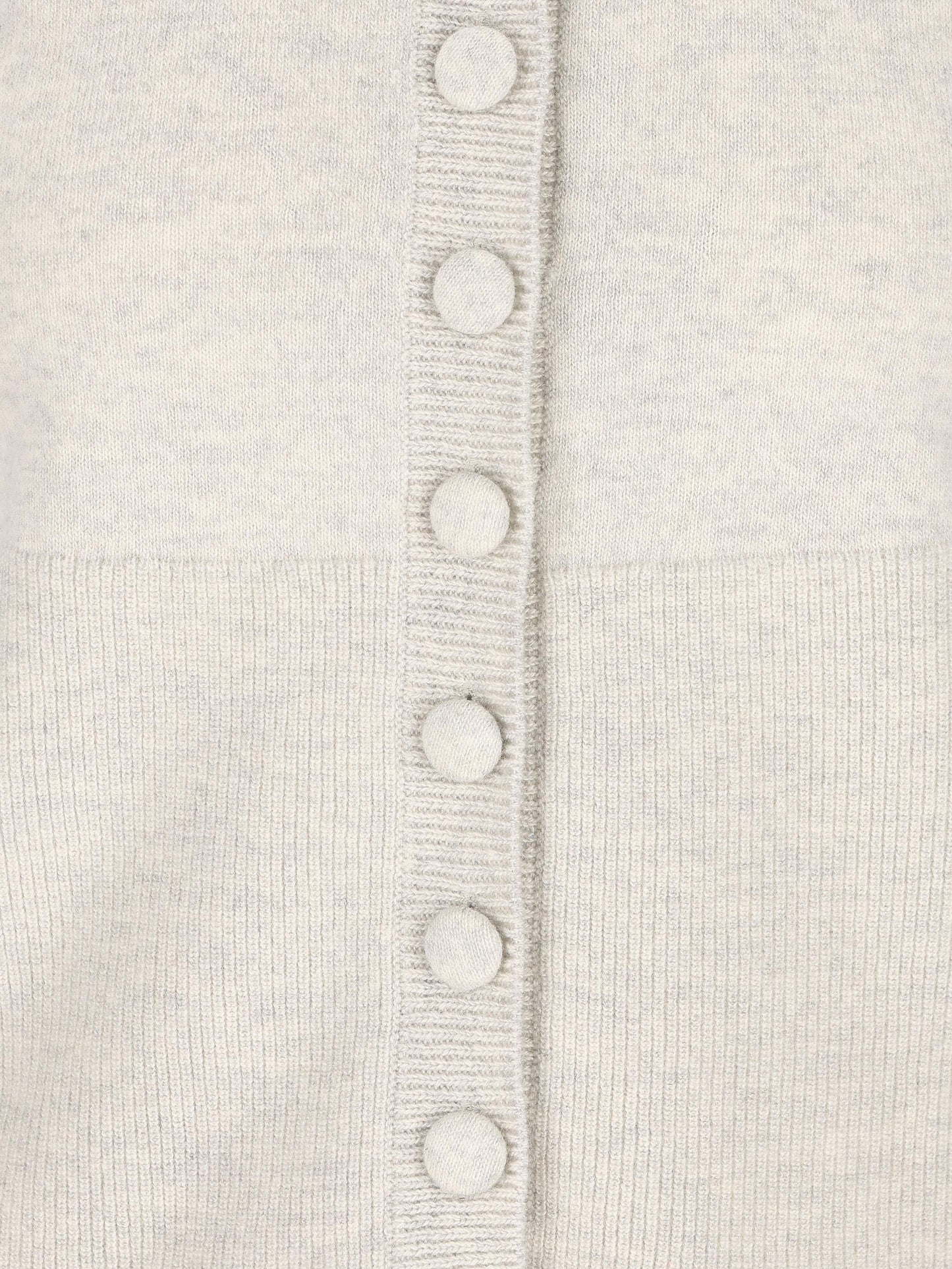 Cardigan aderente con logo in maglia di lana CH26SMC03530 00N CHLOE'