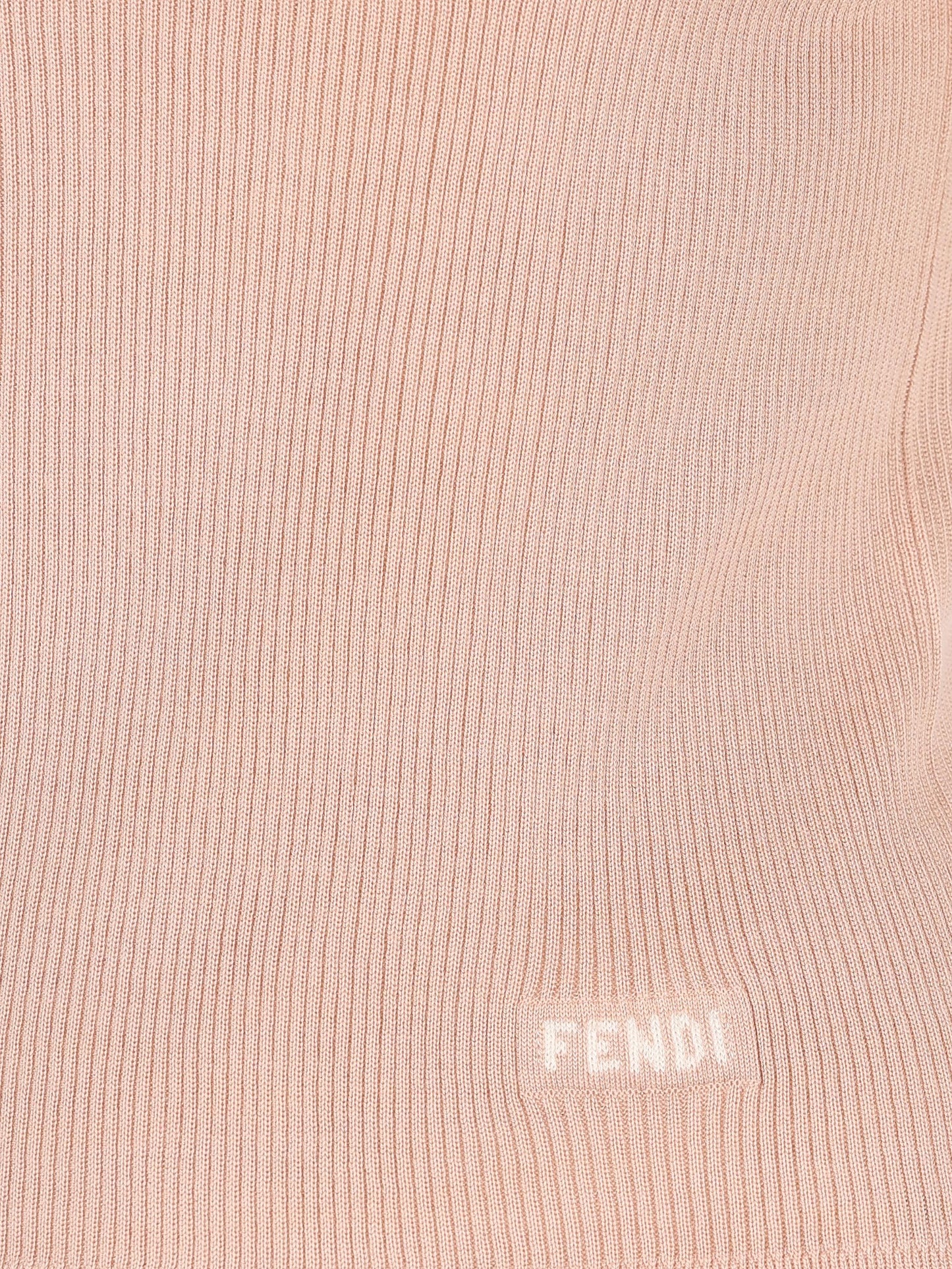 Polo realizzata in lana e seta. FZXE48 AW4BF1UKC FENDI