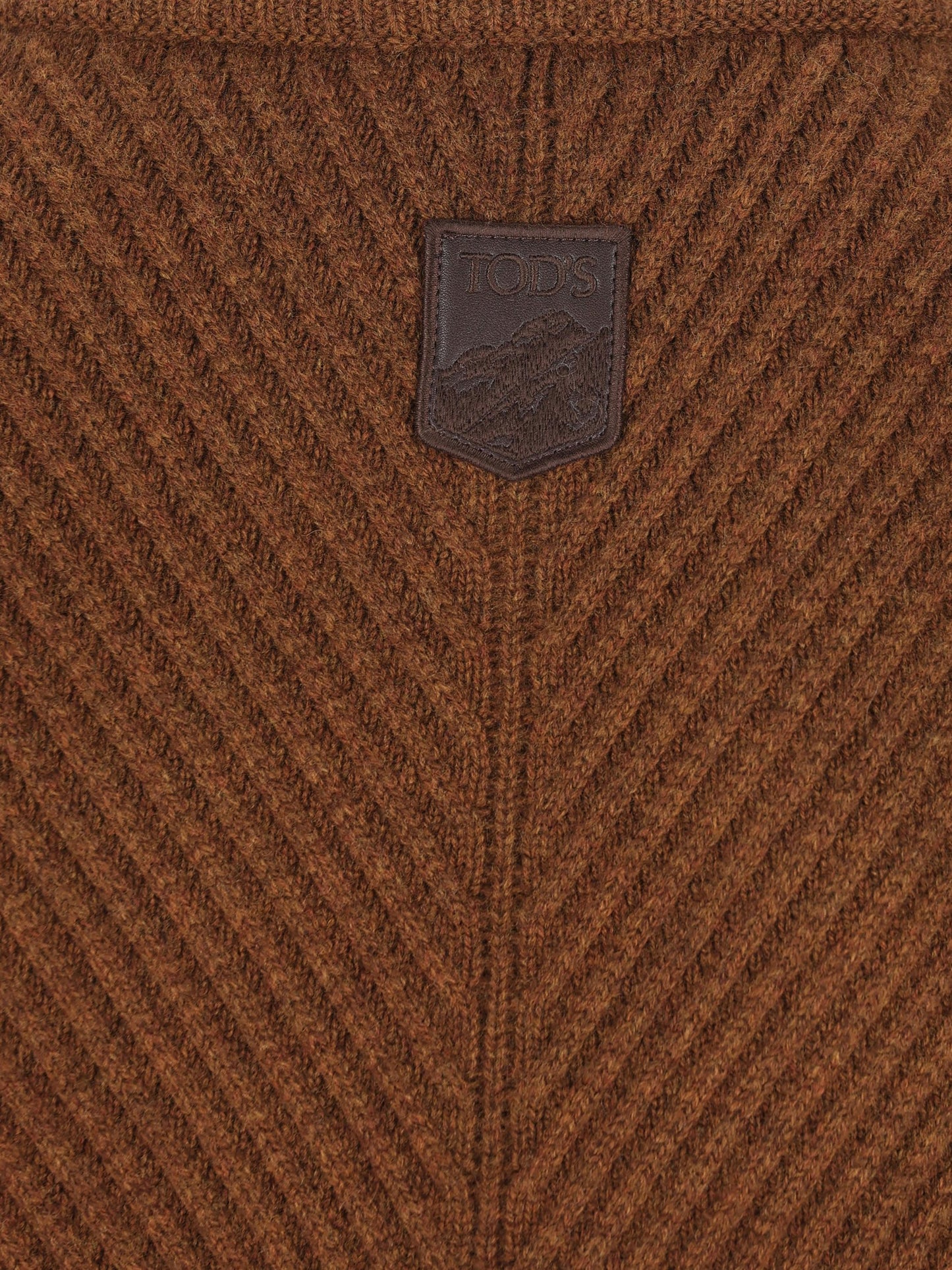 Dolcevita a coste in lana e cashmere X8MC151859RVRH S015 TOD'S