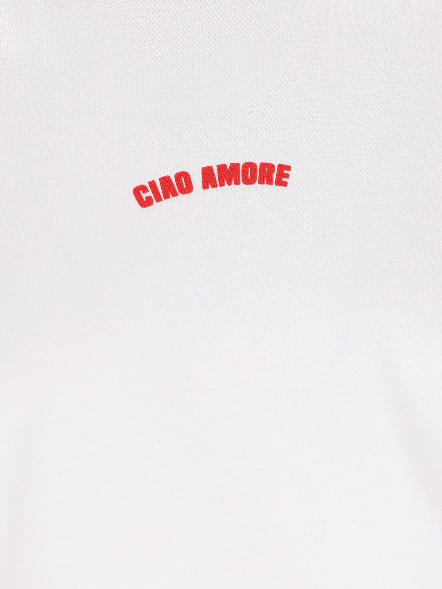T-shirt "Ciao Amore Cortina Lover" in cotone FC2422102K 01 GIADA BENINCASA