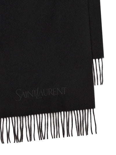 Sciarpa realizzata in cashmere. 748959 3Y2011060 SAINT LAURENT