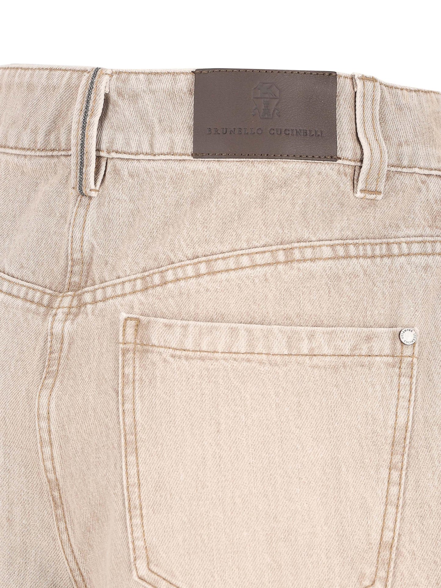 Pantaloni realizzati in cotone. 2001384275471 C9037 BRUNELLO CUCINELLI
