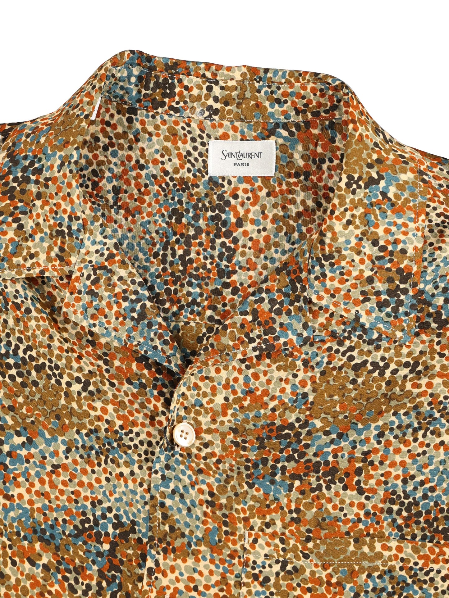 Camicia realizzata in viscosa. 860621 Y2N182202 SAINT LAURENT