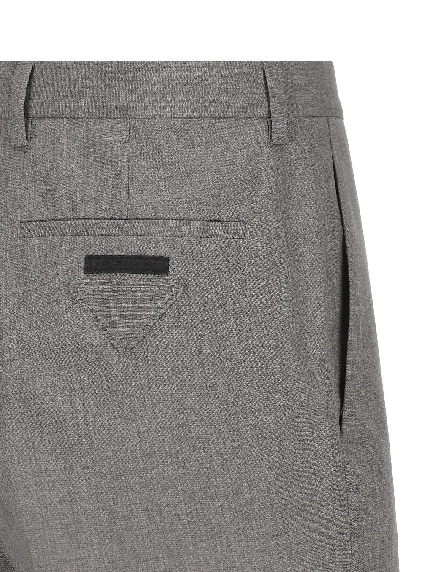 Pantaloni realizzati in lana. UP0366 1XMYF0031 PRADA
