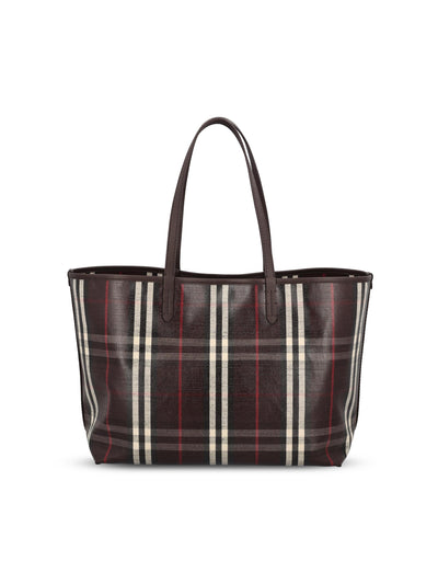 Borsa realizzata in cotone e viscosa. 8114648 A4013 BURBERRY