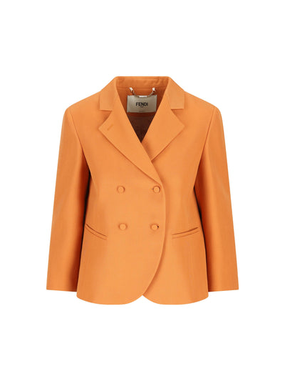 Blazer realizzato in lana e viscosa. FJ7676 AJYFF1UKE FENDI