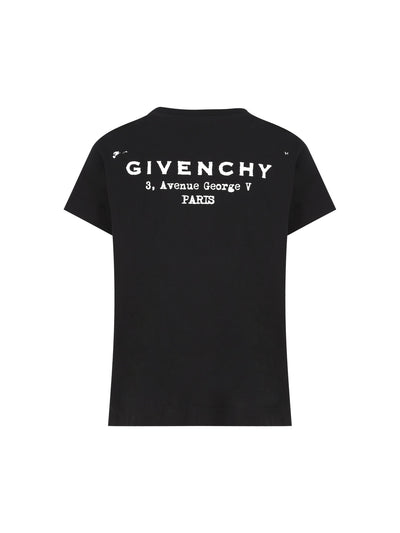 T-Shirt in cotone. BW70FJP75N 001 GIVENCHY