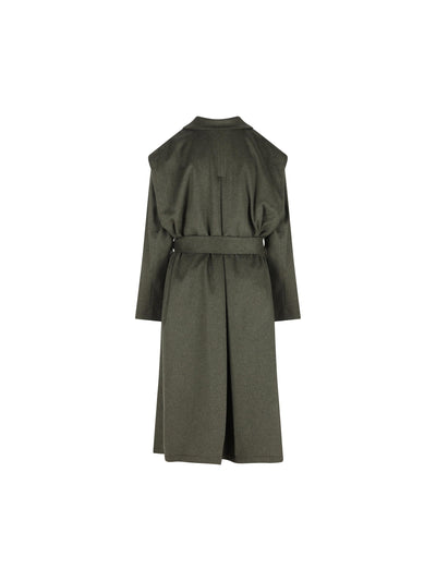 Cappotto realizzato in lana e poliammide. C410CSD B0373033 CINI