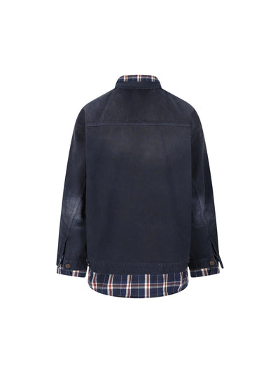 Giacca-camicia realizzata in cotone. 857174 TTW648074 BALENCIAGA