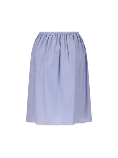 Gonna realizzata in cotone. MG2425 187GF0AZ1 MIU MIU