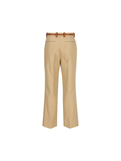Pantalone in drill di cotone con Morsetto. 820466 Z8BZI2502 GUCCI