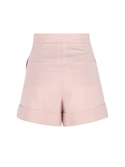 Shorts realizzati in lana vergine e mohair. 2611141011600 022 MAX MARA