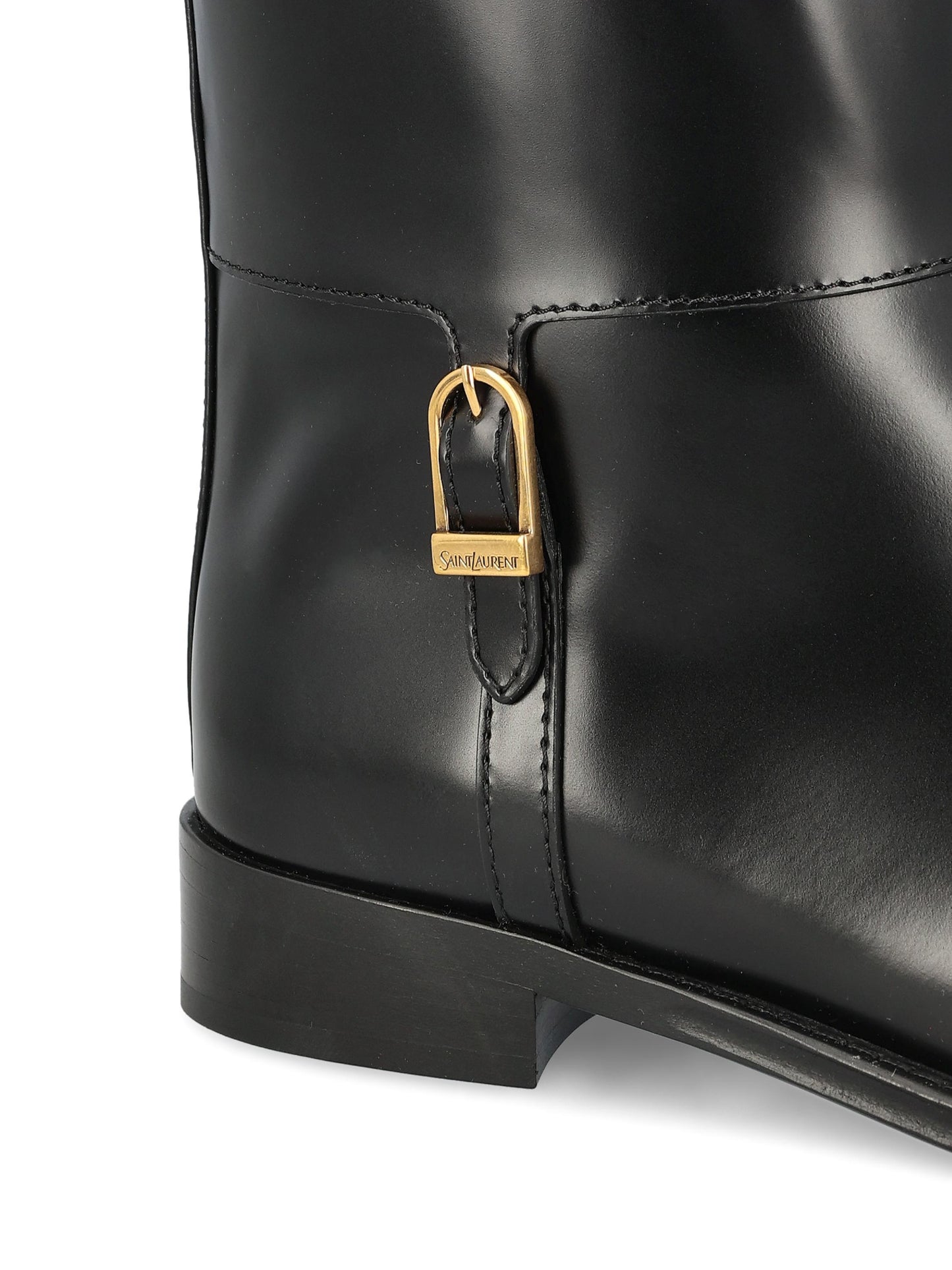 Stivali realizzati in pelle. 840698 AAEHR1000 SAINT LAURENT