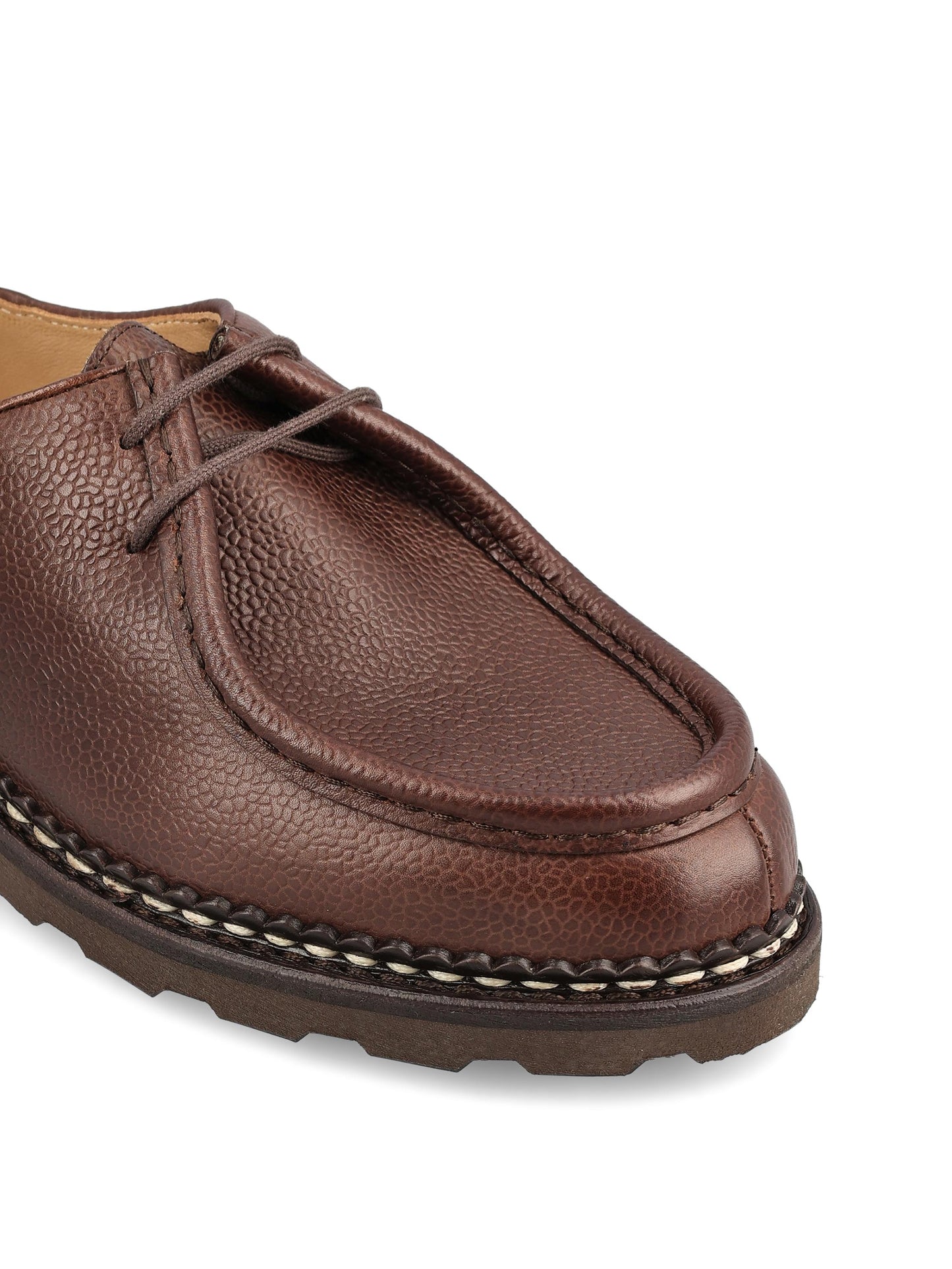 Stringate in pelle. 715634 MICHAELEbony PARABOOT