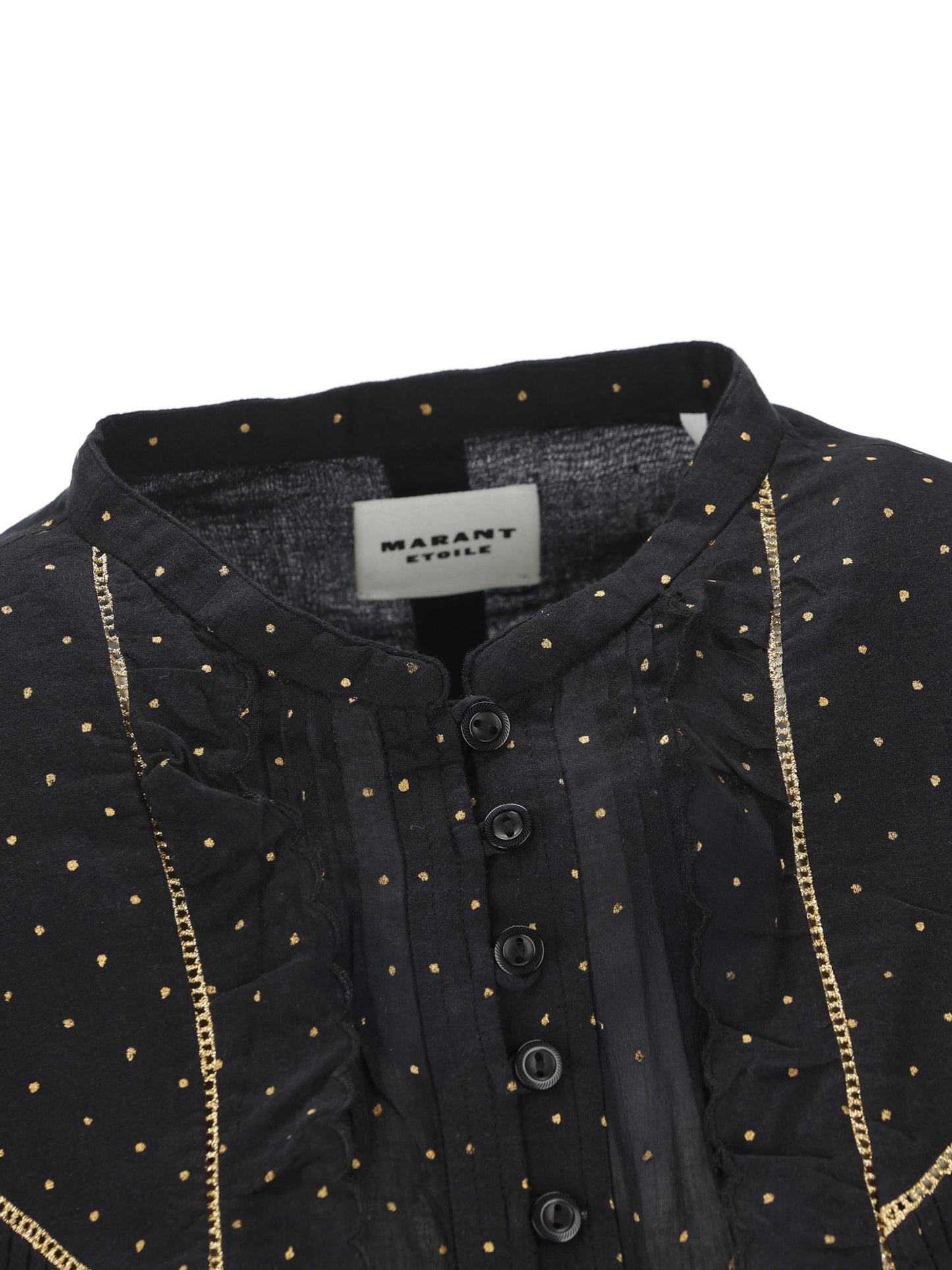 Top realizzato in cotone. 26PHT0806FA-D1J03E 01BK ISABEL MARANT