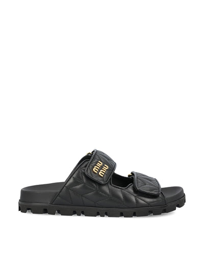 Sandali in pelle. 5XX640 F01088TF0002 MIU MIU