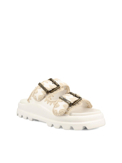 Sandali realizzati in materiale sintetico. SW661001N WHI MOU