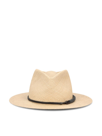 Cappello realizzato in paglia. MCAP90036 CXF57 BRUNELLO CUCINELLI