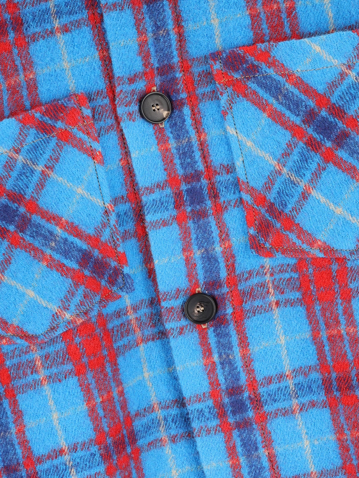 Giacca in lana vergine check "Ciao Amore Cortina Lover" F25TT1133K 11 GIADA BENINCASA