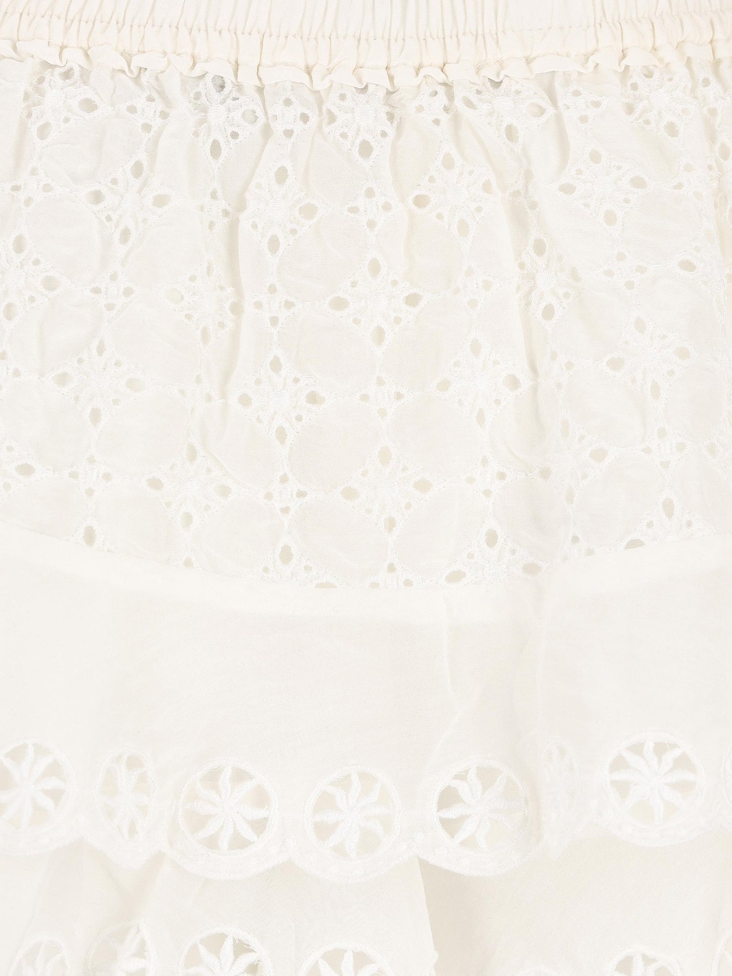 Gonna realizzata in cotone e seta. 26ESH0302FA-D2J17I 20WH ISABEL MARANT