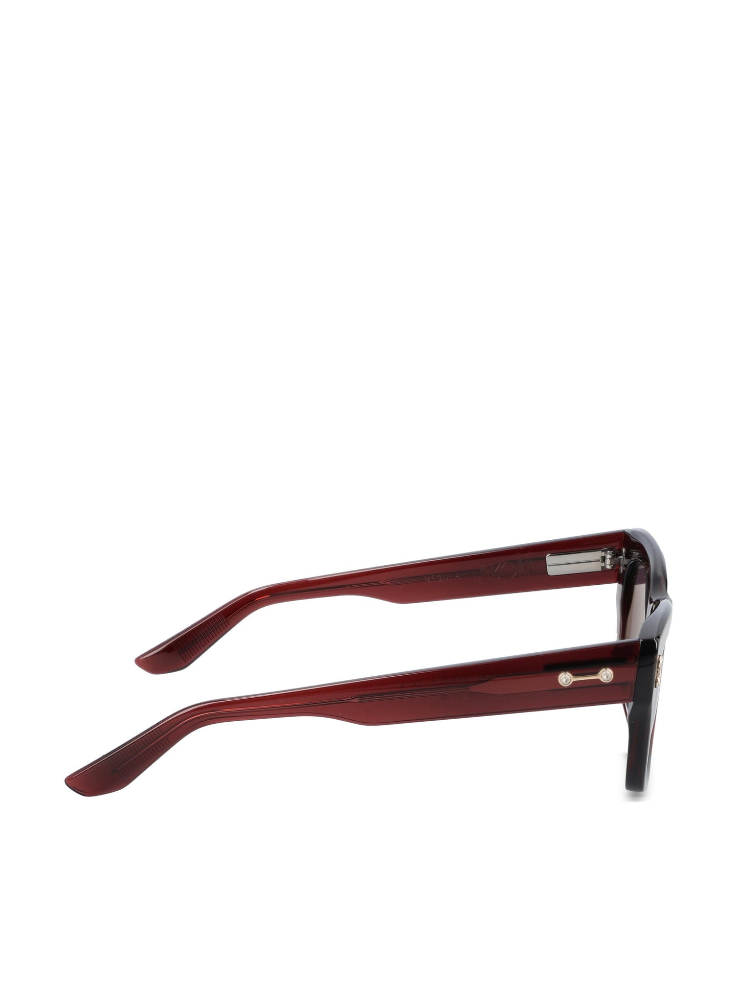 Occhiali da sole realizzati in acetato. AKS-527B-50 BRG - GLD AKONI