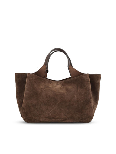 Borsa realizzata in pelle scamosciata. XBWAPAFL100P3A 0ZQ7 TOD'S