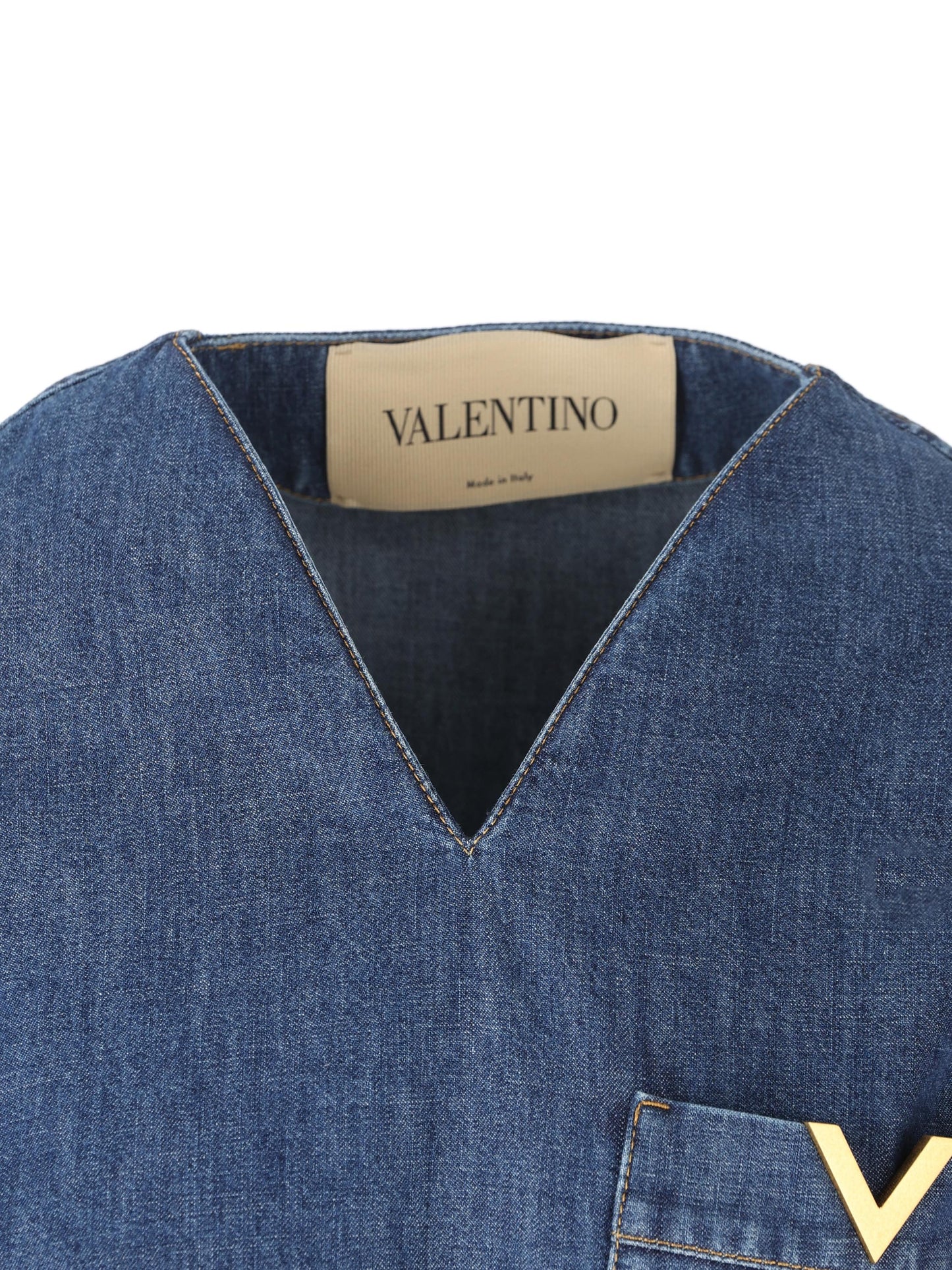 Camicia realizzata in cotone. 8B3DB03L9YA 558 VALENTINO GARAVANI